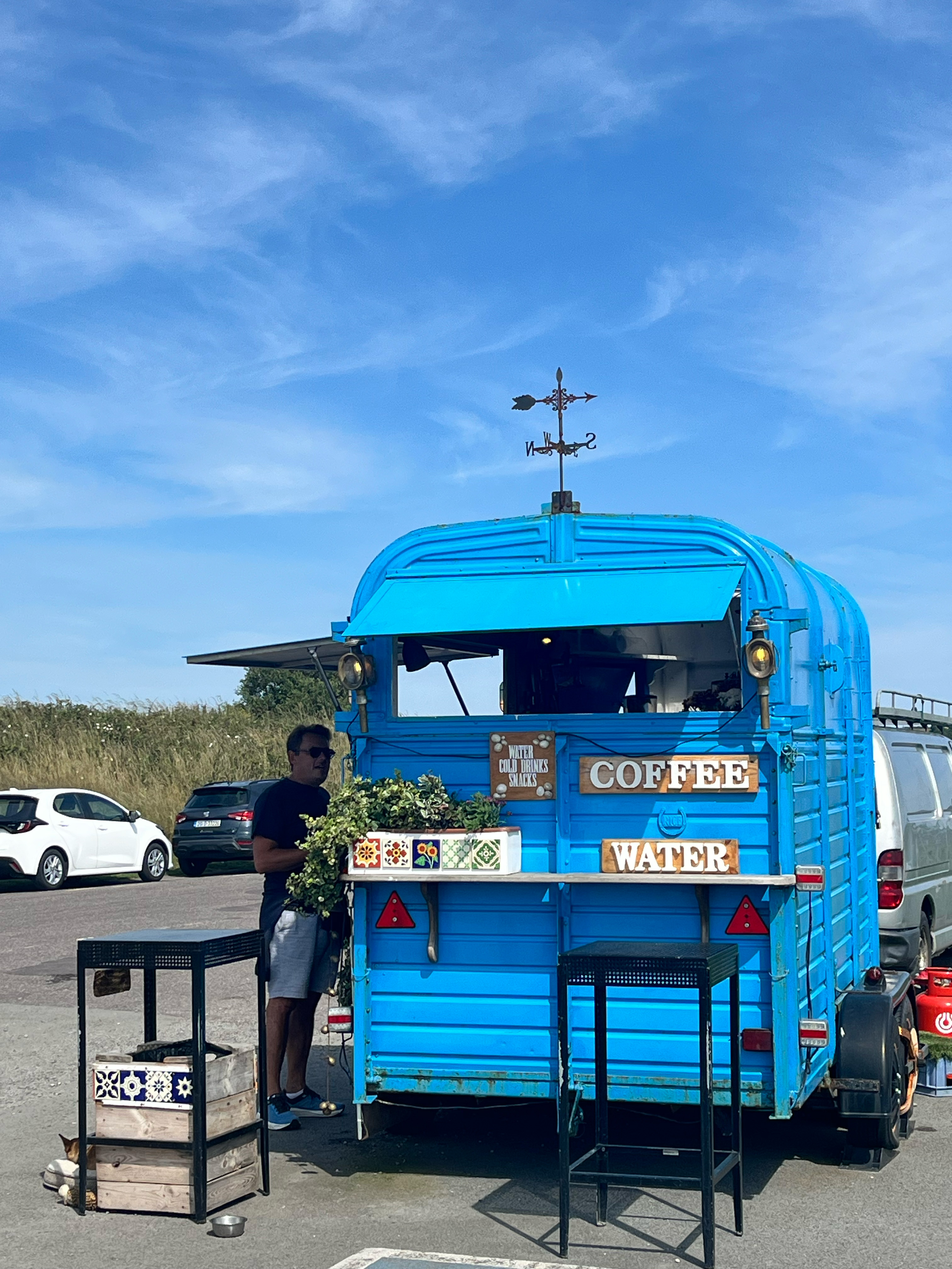 Local coffee van