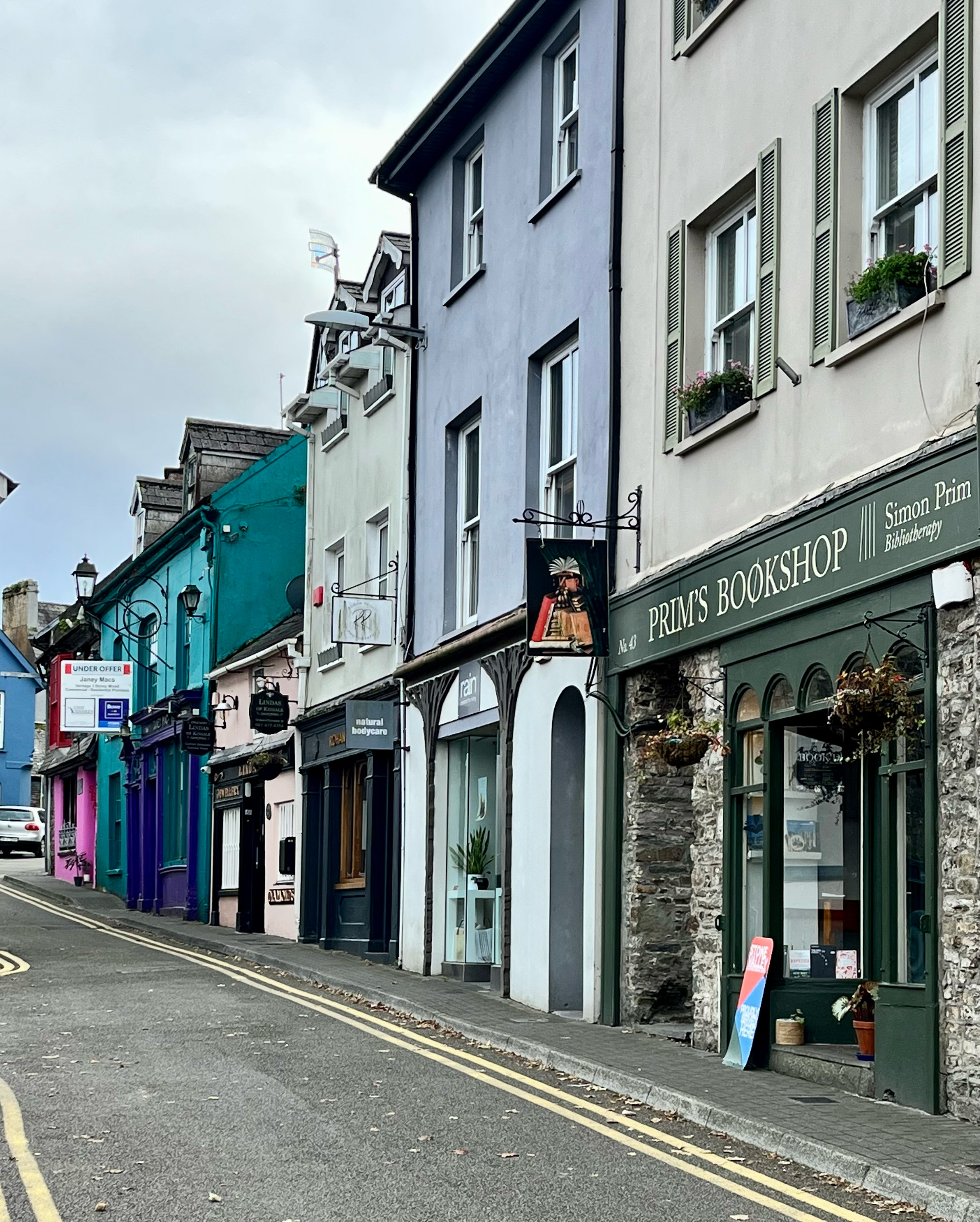 Street in Kinsale town